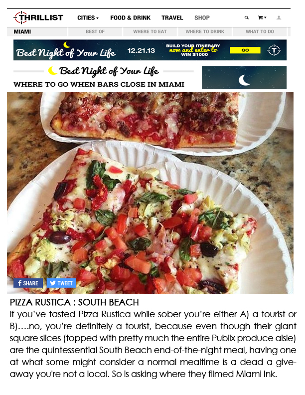 Thrillist Best Places to Eat Late Night – Pizza Rustica