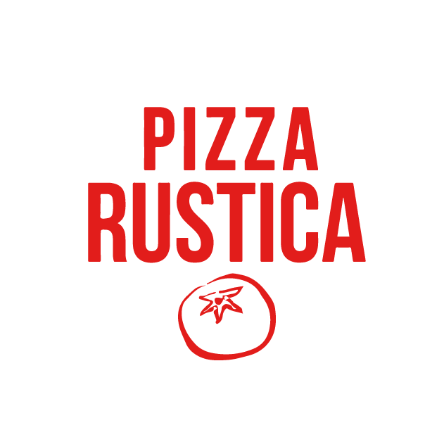 Pizza rustica Withe logo